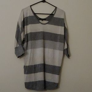Additionelle Grey Striped Shirt